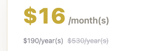 On the payment screen, is it clear what you are paying for?