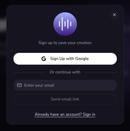 How many sign-up steps are there, and is a card required immediately?