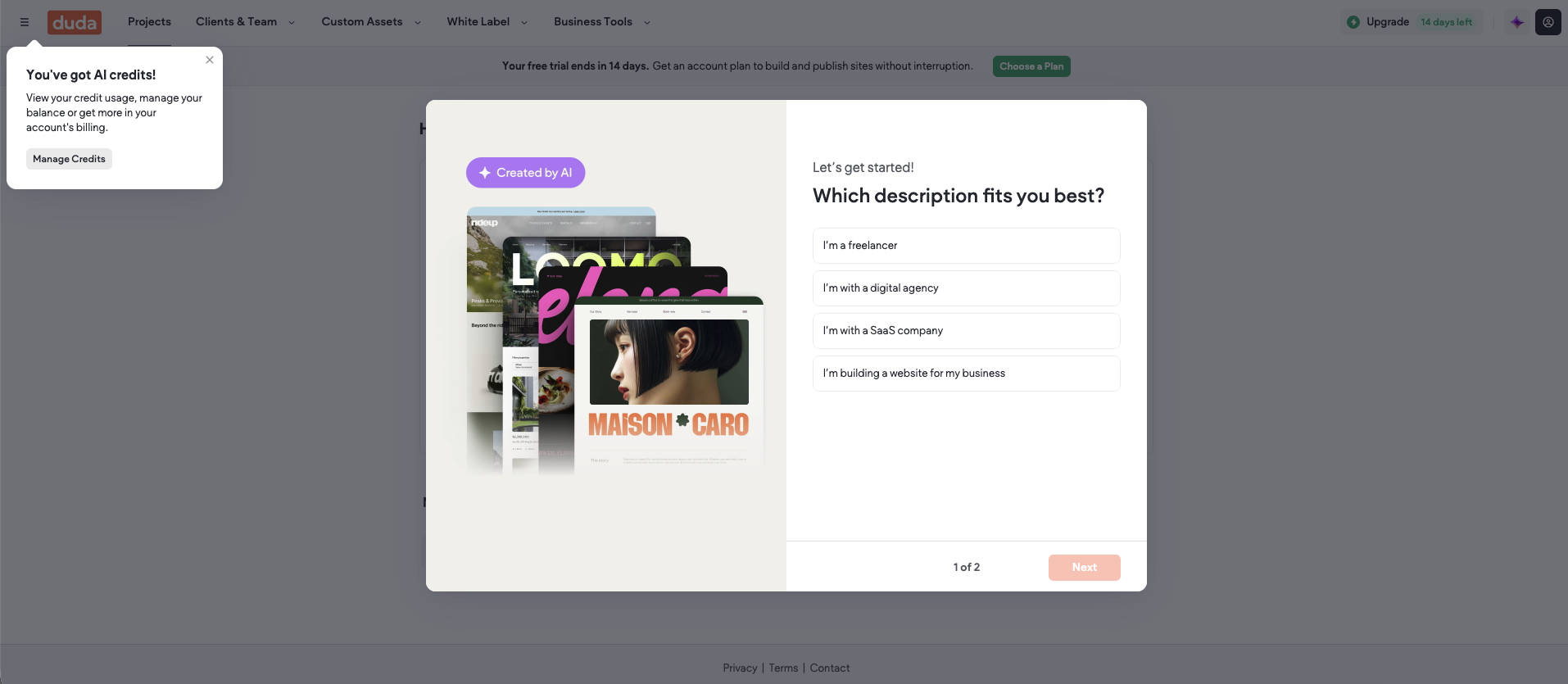 Are newcomers guided, or dropped into an empty interface?