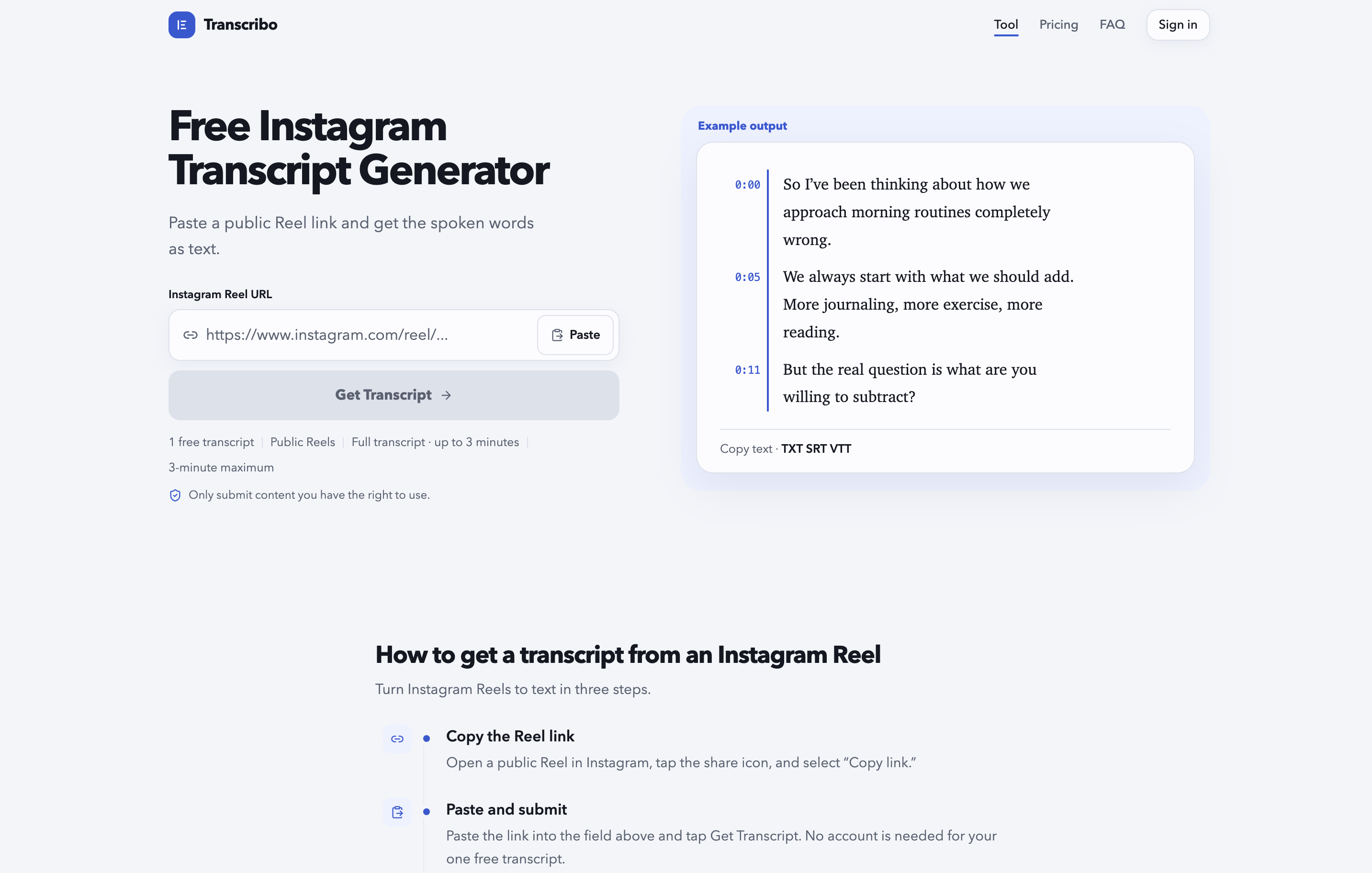 Transcribo